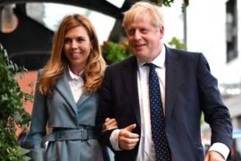 British PM Boris Johnson Welcomes First Child With Fiancée  