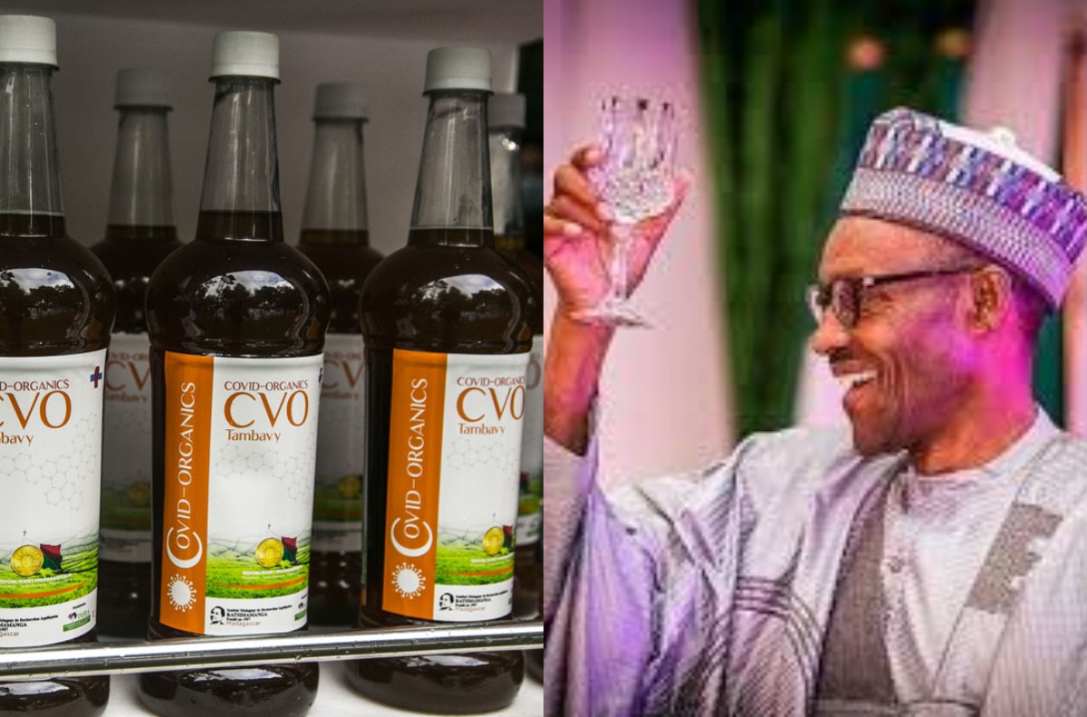 COVID-19: Buhari Receives Herbal Cure From Madagascar