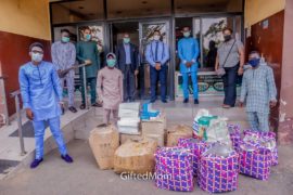 COVID-19: Lagos State Receives Medical Materials Worth 4 Million Naira From GiftedMom  