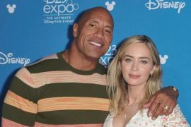 Dwayne Johnson & Emily Blunt To Play Superpowered Couple In 'Ball & Chain'  
