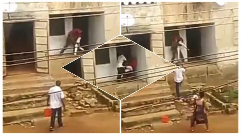 COVID-19 Lockdown: Father & Son Fight Over Food Issues [VIDEO]