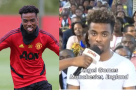 "I Was Practicing My Faith" - Man Utd's Angel Gomes Speaks On Receiving 'Injury Healing' At T.B Joshua's Church  