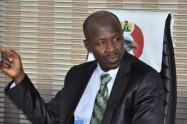 I'm Being 'Paraded Like A Common Criminal For Serving Nigeria Diligently' - Magu Laments  