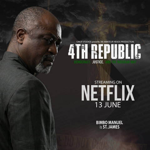 '4th Republic': Kate Henshaw's Political Thriller Arrives Netflix Tomorrow  