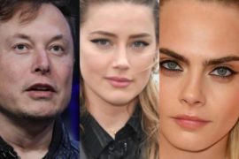 I Did Not Have ‘Three-Way Affair’ With Amber Heard & Cara Delevingne – Elon Musk  