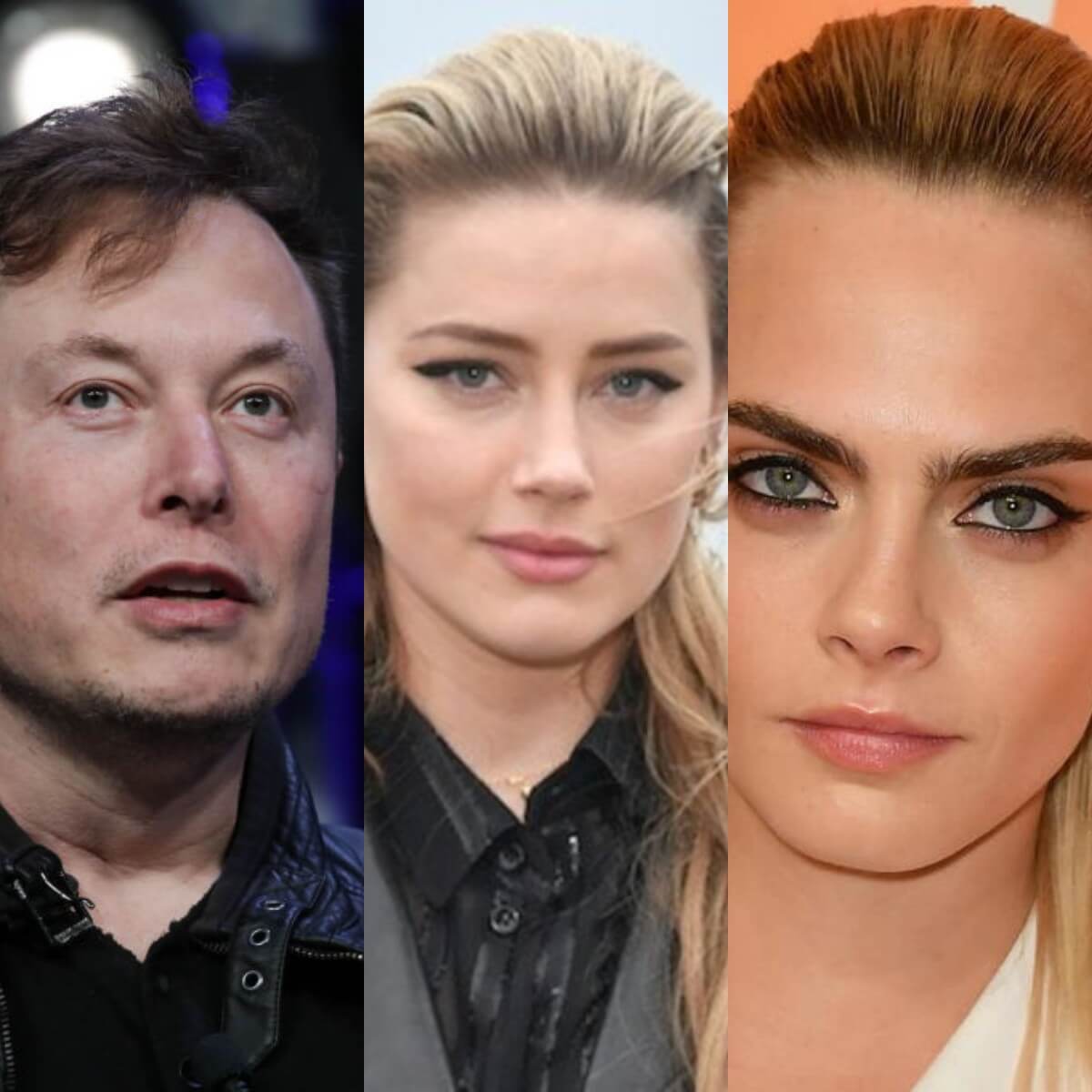 I Did Not Have ‘Three-Way Affair’ With Amber Heard & Cara Delevingne – Elon Musk