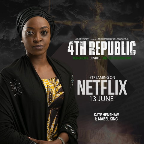 '4th Republic': Kate Henshaw's Political Thriller Arrives Netflix Tomorrow  