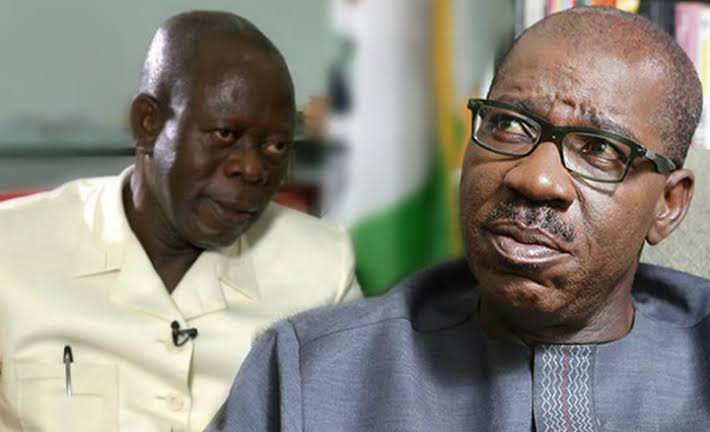 APC Primaries: "Tyrant" Oshiomhole To Announce Obaseki's Disqualification, Edo Govt. Says