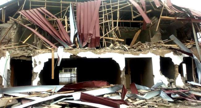 How Armed Men Backed By Ghanaian Govt. Demolished Nigeria's Embassy Residence  