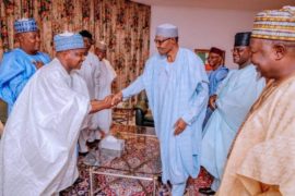 Buhari Meets APC Governors Over Party's Crisis  