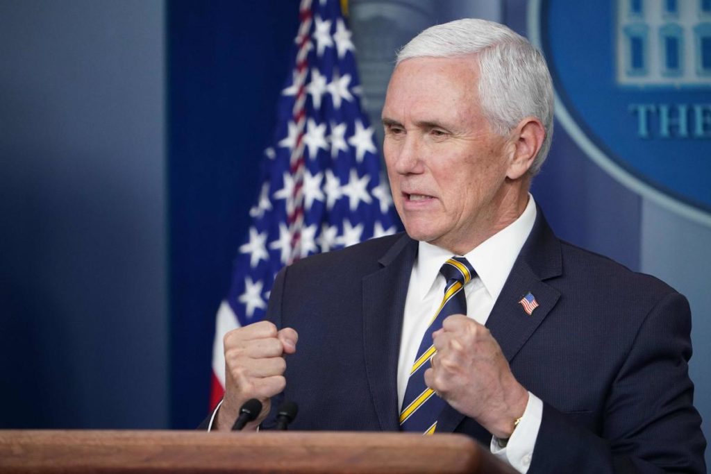 Pence rebukes Trump over January 6 attack on US Capitol