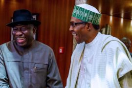 Jonathan Praises Buhari's Government  