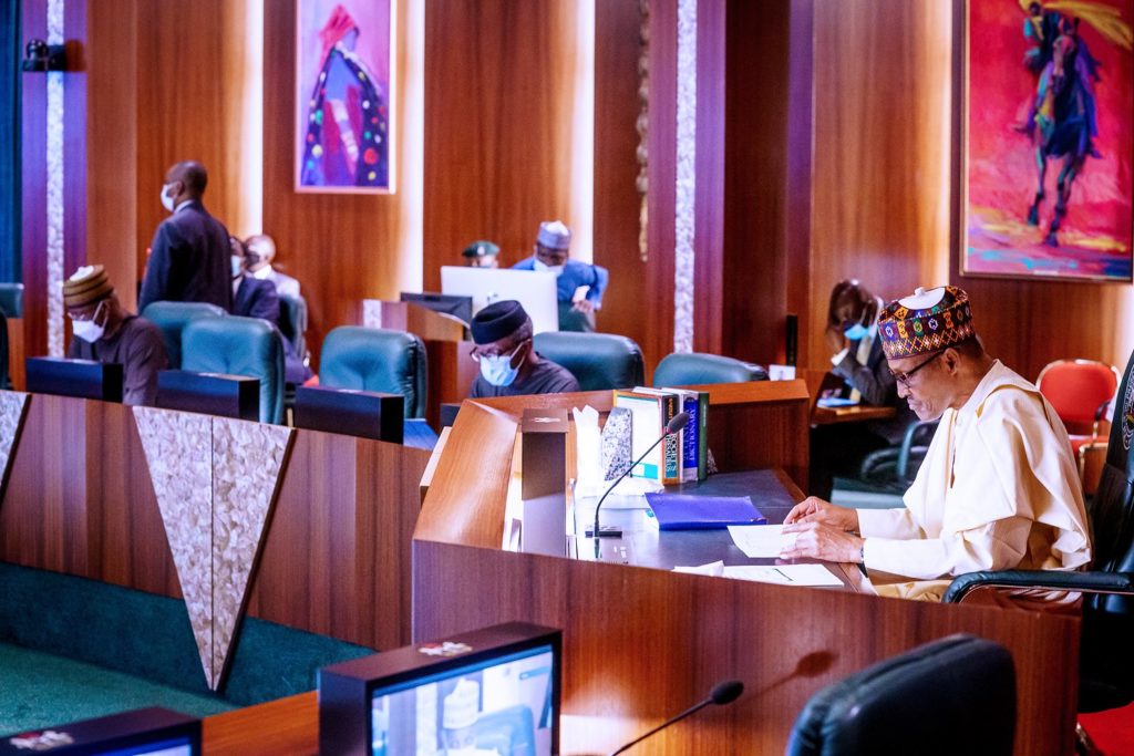 Buhari Meets APC Governors  