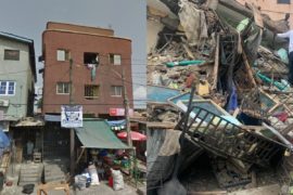 Three Killed, Nine Injured As 3-Storey Building Collapses In Lagos  