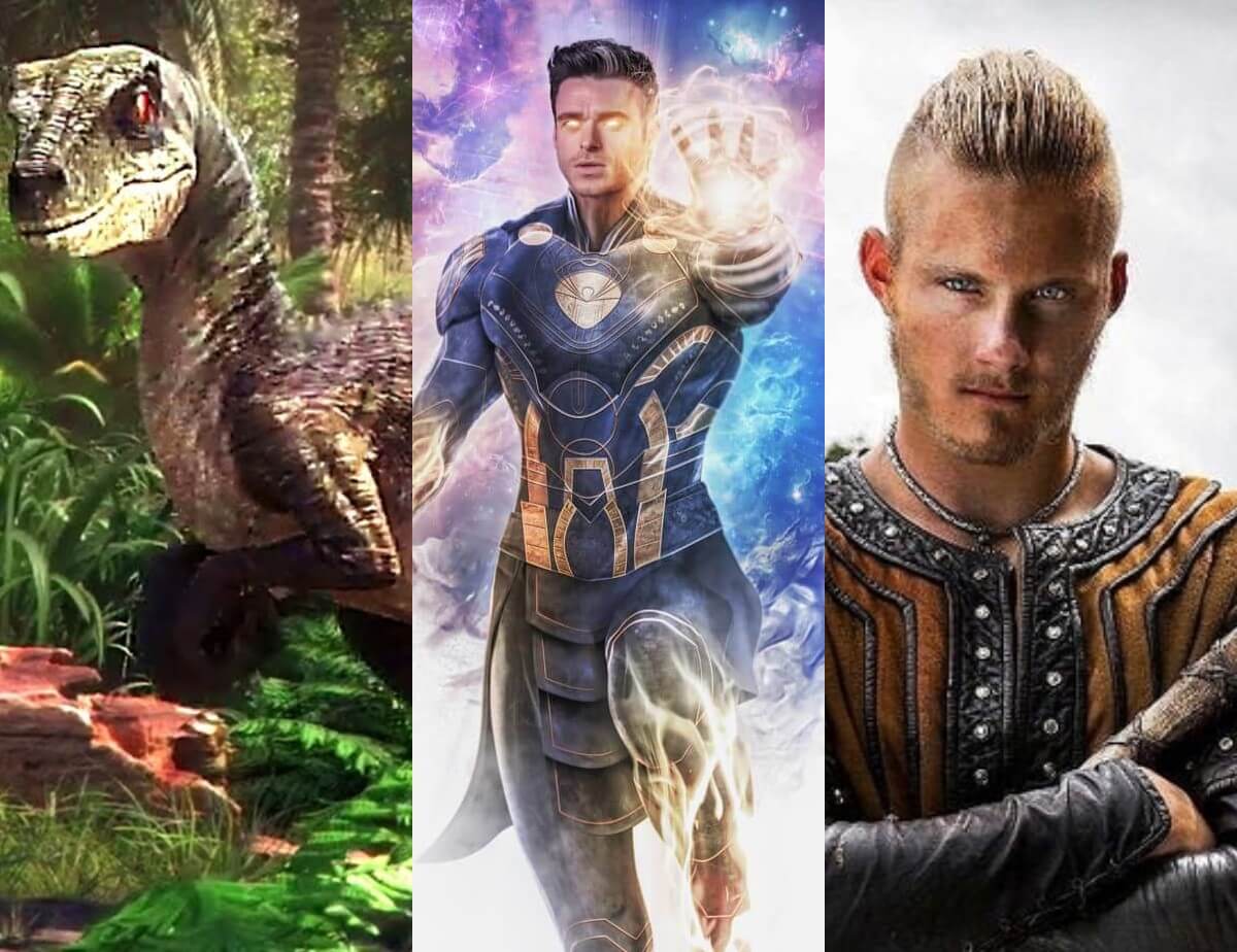 ‘Jurassic World: Camp Cretaceous’ Trailer Is Here, Dazzling Images Of Fan Art For Marvels’s ‘Eternals’ & Alexander Ludwig Starring In New Netflix Thriller