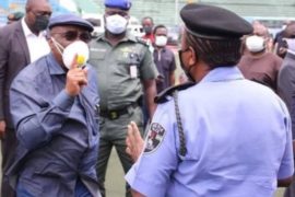 NDDC Crisis: Wike Breaks Police Siege, Rescues Joy Nunieh [VIDEO]  