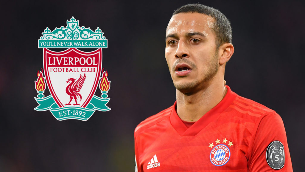 Thiago Alcantara Close To Signing For Liverpool  