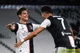 Ronaldo Misses Out As Paulo Dybala Scoops Seria A Best Player Award  