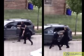 New Video Footage Shows Wisconsin Police Shooting A Black Man Multiple Times As He Enters A Car  