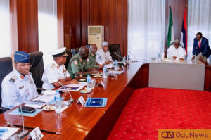 Insecurity: Buhari, Security Chiefs Meet  