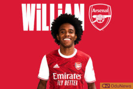 Arsenal Confirm Signing Willian From Chelsea  