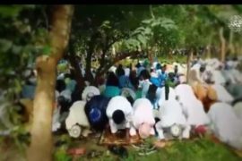 Fears Of Boko Haram In North Central Grow As New Video Shows Terrorists Observing Eid Prayers In Niger State  