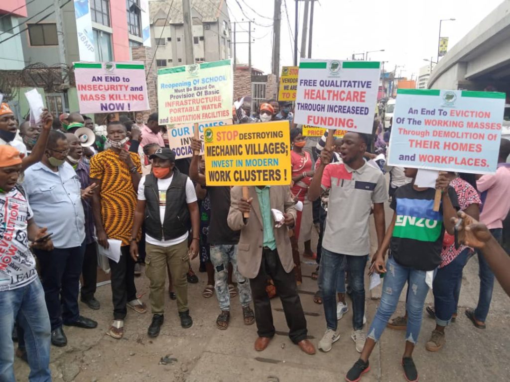 #RevolutionNow Protesters Arrested For Violating COVID-19 Guidelines - Police  