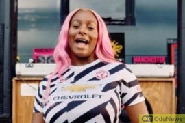 DJ Cuppy Features In Man Utd Ad To Launch New Jersey  