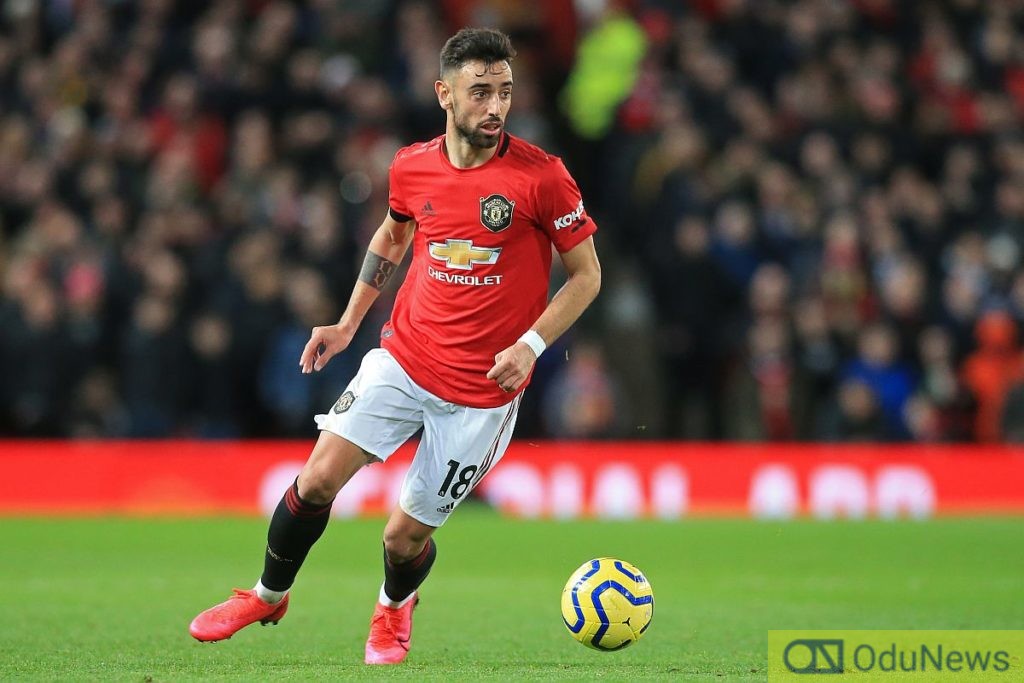 Bruno Fernandes Wins Man Utd 2019/2020 Player Of The Year Award  