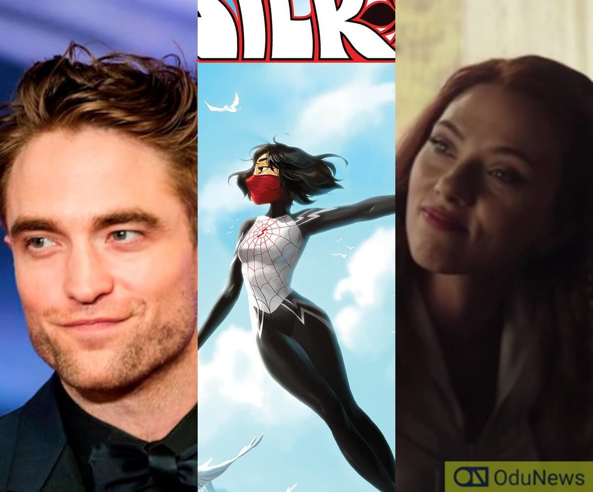 ‘The Batman’ Filming Halted Due To Robert Pattinson Contracting Coronavirus, Scarlet Johansson Says Natasha Romanoff Is A Feminist & ‘Silk’ TV Series Being Developed By Sony