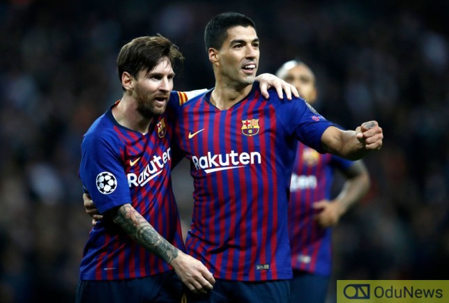 BREAKING: Messi Fights Barcelona Over Suarez Exit