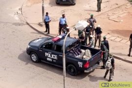 BREAKING: Hoodlums' Attempt To Break Into Abuja Warehouse For COVID-19 Palliatives Foiled By Police  