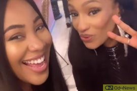 Watch Exciting Moment Erica Met Singer, Di’ja, For The First Time At An Event  
