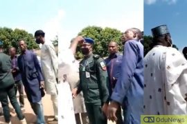 [VIDEO]: Wild Reactions As LGA Chairman Assaults Mechanic In Adamawa  