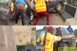 Driver Hits Policeman Off The Bridge In Lagos While Trying To Escape Arrest  