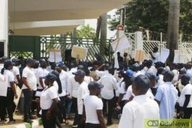PHOTOS: Workers picket n'assembly over financial autonomy for state assemblies  