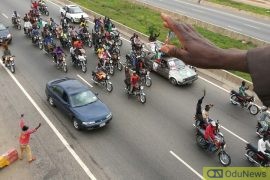 Pandemonium In Abuja As Okada Riders Protest Killing Of Colleagues  