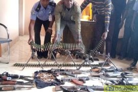 Photos As Bandits Surrender Their Weapons To Katsina State  