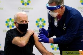 How US Administered 300m COVID-19 Vaccines In 150 days – Biden  