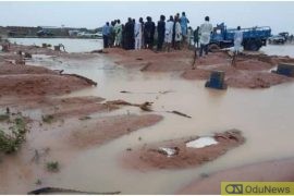 Flood Submerges Graveyard, Exposes Corpses In Senate President's Home Town  