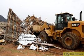 Over 400 Illegal Structures Demolished Along Airport Road – FCTA  