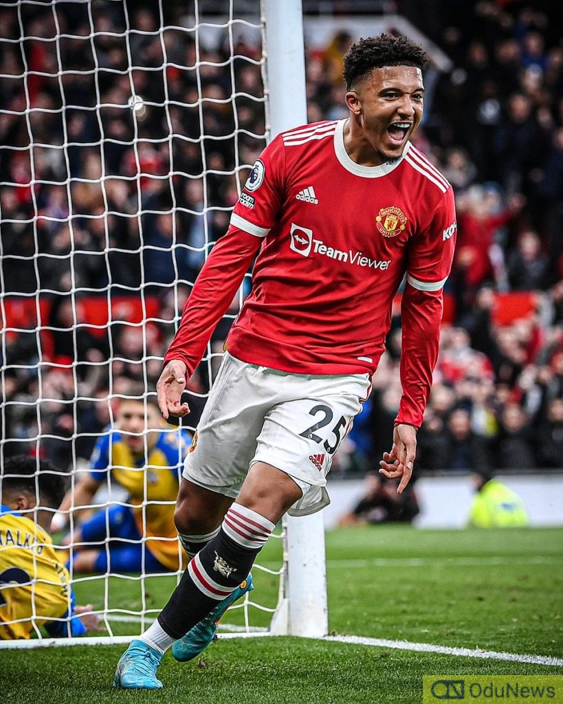 Man United Vs Southampton: Jadon Sancho scores his first Premier League goal at Old Trafford  