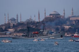Turkey To Ban Russian Warships From Black Sea  