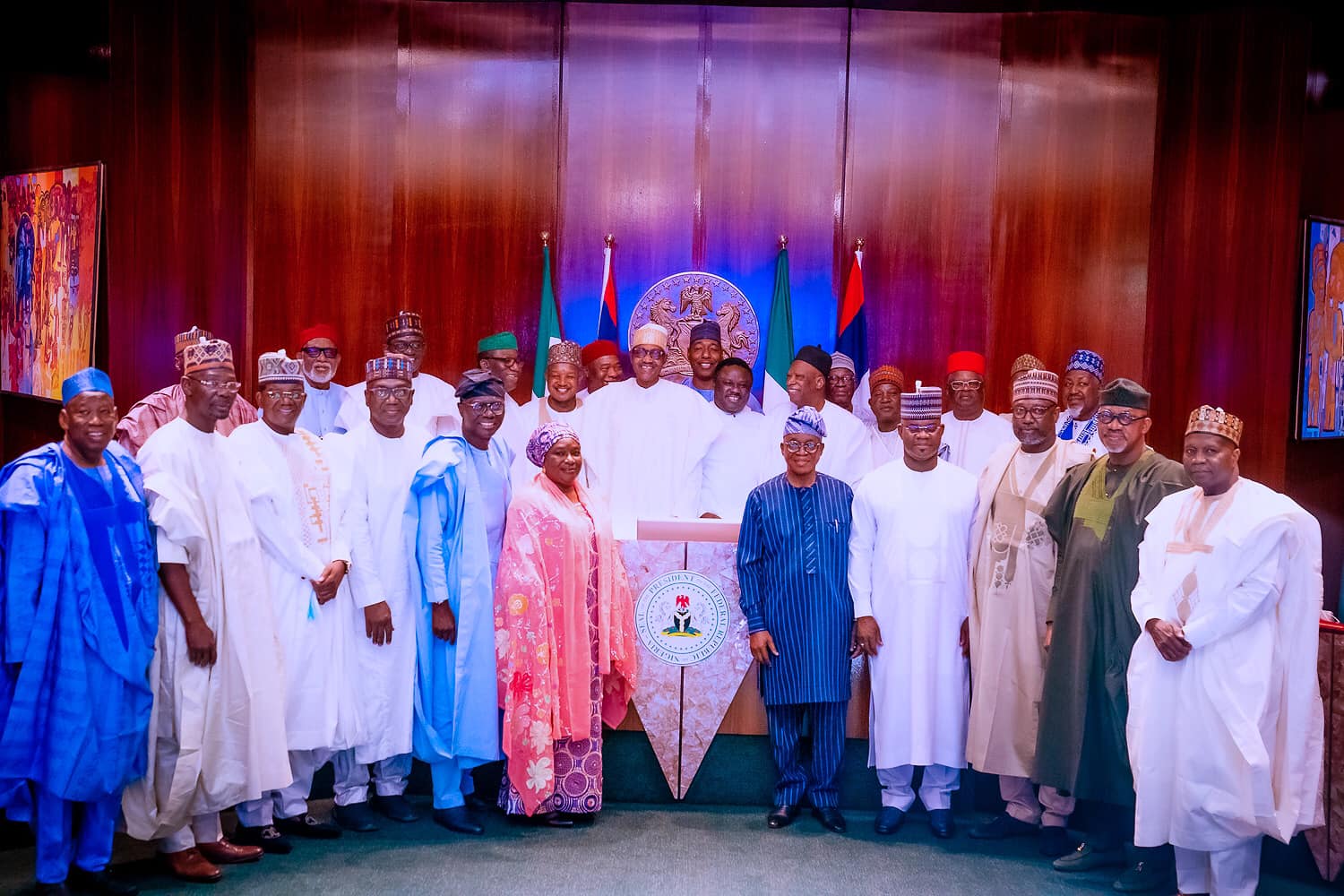 JUST IN: Buhari Meets APC Governors Over Party's Presidential Primary  