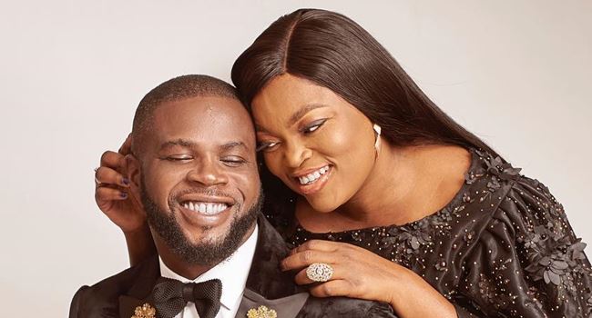 Funke Akindele Cheats On My Dad – JJC Skillz’ Son Alleges