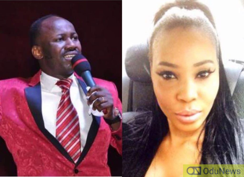 Sex Scandal: Apostle Suleman Under Fire As Stephanie Otobo Shares X-rated Photos  