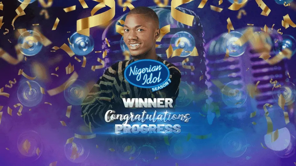 BREAKING: Progress Wins Nigerian Idol Season 7  