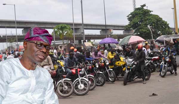 Sanwo-Olu Places Total Ban On Okada In Six Local Governments [SEE LIST]