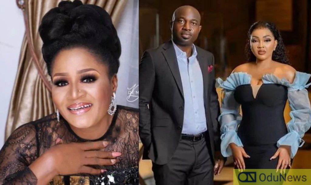 Drama As Mercy Aigbe's "New" Husband Tussles With First Wife  