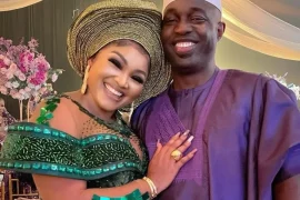 Drama As Mercy Aigbe's "New" Husband Tussles With First Wife  